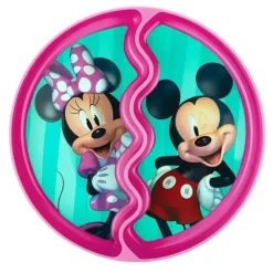 Tomy The First Years Suction Kids Plate Divide, Mickey/Minnie - cutbabycare.com | baby boutique & care hub* Shop