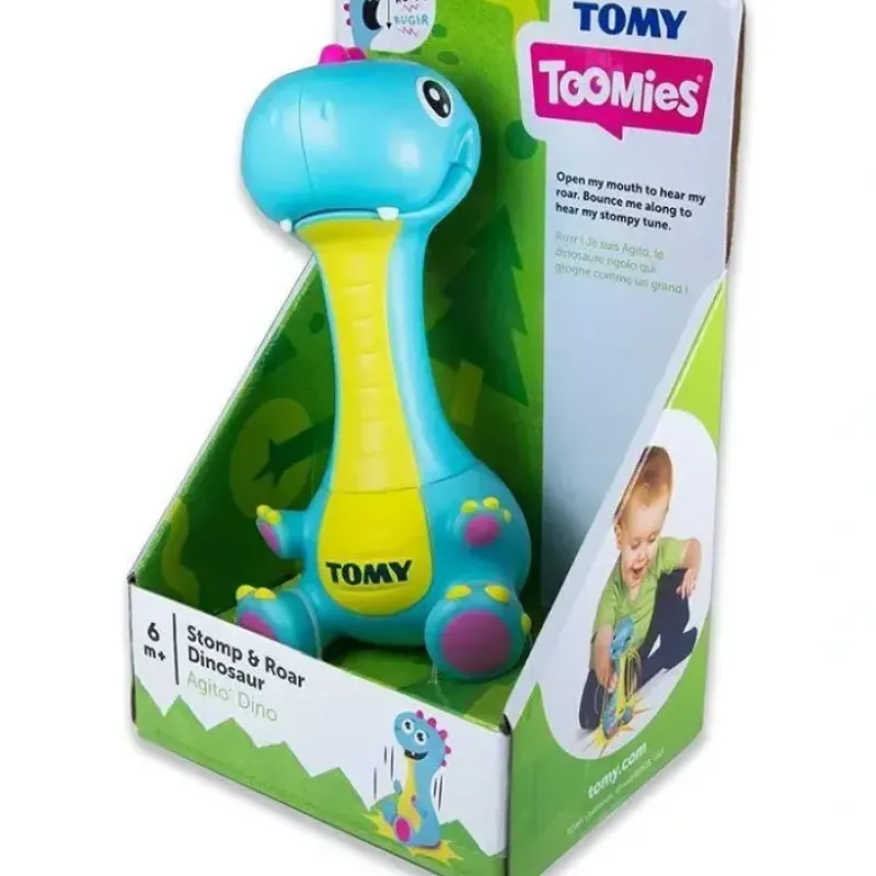 Tomy Toomies Toy Stomp & Roar Dinosaur - cutbabycare.com | baby boutique & care hub* Best