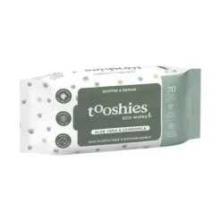 Tooshies Biodegradable Baby Wipes Aloe Vera + Chamomile 70 Pack - cutbabycare.com | baby boutique & care hub* Cheap