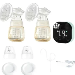 Traderight Group Double Electric Breast Pump Automatic 24mm Hand Free Feeding Bottle USB Silent - cutbabycare.com | baby boutique & care hub* Store