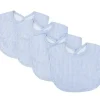 Trend Lab - Bouquet 4 Pack Bib Gingham Seersucker, Blue - cutbabycare.com | baby boutique & care hub* Fashion