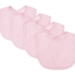 Trend Lab - Bouquet 4 Pack Bib Gingham Seersucker, Pink - cutbabycare.com | baby boutique & care hub* Flash Sale