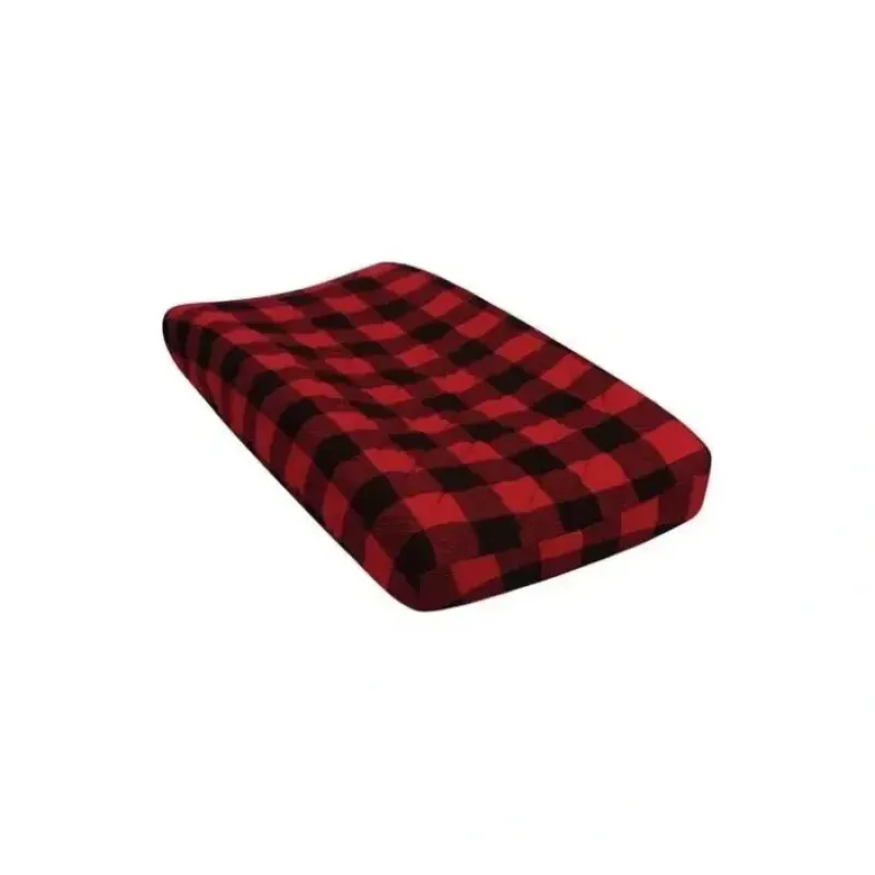Trend Lab - Buffalo Check Quilted Jersey Changing Pad Cover - cutbabycare.com | baby boutique & care hub* Discount