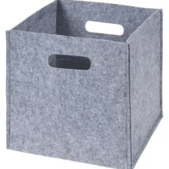 Trend Lab - Felt Storage Cube, Grey - cutbabycare.com | baby boutique & care hub* Clearance