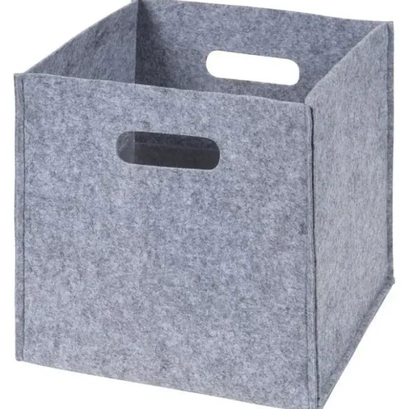 Trend Lab - Felt Storage Cube, Grey - cutbabycare.com | baby boutique & care hub* Clearance