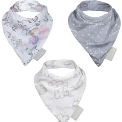 Trend Lab - Unicorn Dreamer 3 Pack Jersey Bandana Bib Set - cutbabycare.com | baby boutique & care hub* Cheap