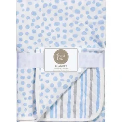 Trend Lab Cloud Knit Blanket, Blue/Gray - cutbabycare.com | baby boutique & care hub* Shop
