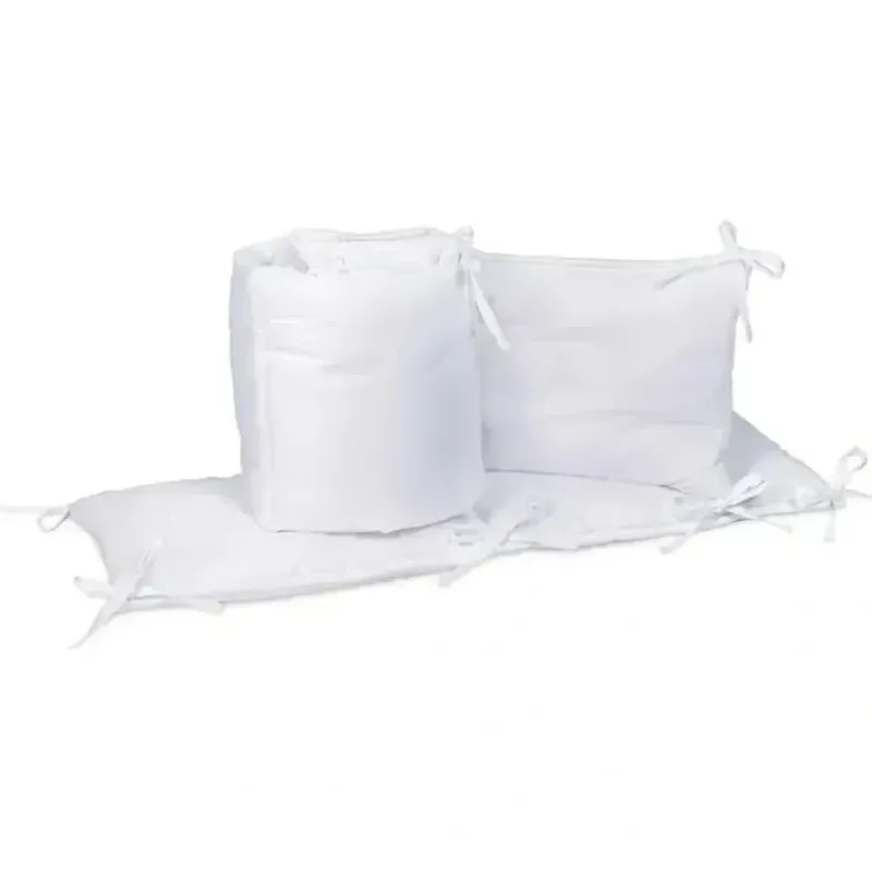Trend Lab 4-Piece Crib Bumper Set - White - cutbabycare.com | baby boutique & care hub* Cheap
