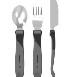 Twistshake - Learn Cutlery Stainless Steel 12+ M, Black - cutbabycare.com | baby boutique & care hub* Discount
