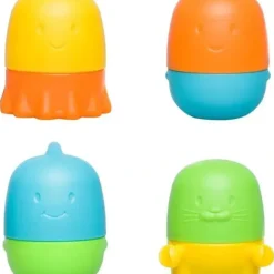 Ubbi - 4Pk Interchangeable Bath Toys for Toddlers and Baby - cutbabycare.com | baby boutique & care hub* Hot