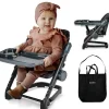 Unilove - Feed Me 3-In-1 Booster Chair, Black - cutbabycare.com | baby boutique & care hub* Outlet