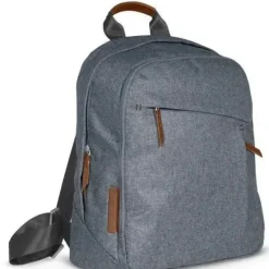 Uppababy - Changing Backpack, Gregory (Blue Mélange/Saddle Leather) - cutbabycare.com | baby boutique & care hub* Discount