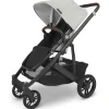 Uppababy - Cruz V2 Stroller, Anthony (Carbon/Chestnut Leather/White & Grey Chenille) - cutbabycare.com | baby boutique & care hub* Discount