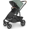 Uppababy - Cruz V2 Stroller, Gwen (Green Mélange/Carbon/Saddle Leather) - cutbabycare.com | baby boutique & care hub* Clearance