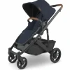 Uppababy - Cruz V2 Stroller, Noa (Navy/Carbon/Saddle Leather) - cutbabycare.com | baby boutique & care hub* Sale
