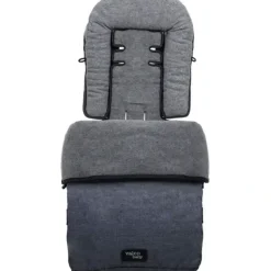 Valco Baby Universal Snug Fabric Footmuff for Baby/Infant Pram Stroller Denim - cutbabycare.com | baby boutique & care hub* Discount