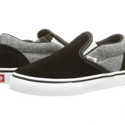 Vans - Toddler Classic Slip On Suede, Black/White/Grey - cutbabycare.com | baby boutique & care hub* Fashion