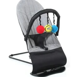 Vee Bee Baby Minder Cushioned Rocker/Bouncer for Infant Seat/Chair w/Toys Gray - cutbabycare.com | baby boutique & care hub* New