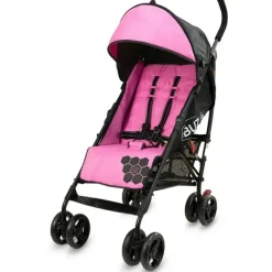 Vee Bee Buz 108cm Reclining/Foldable Stroller/Pram Baby/Infant 0m+ Rose Pink - cutbabycare.com | baby boutique & care hub* Flash Sale