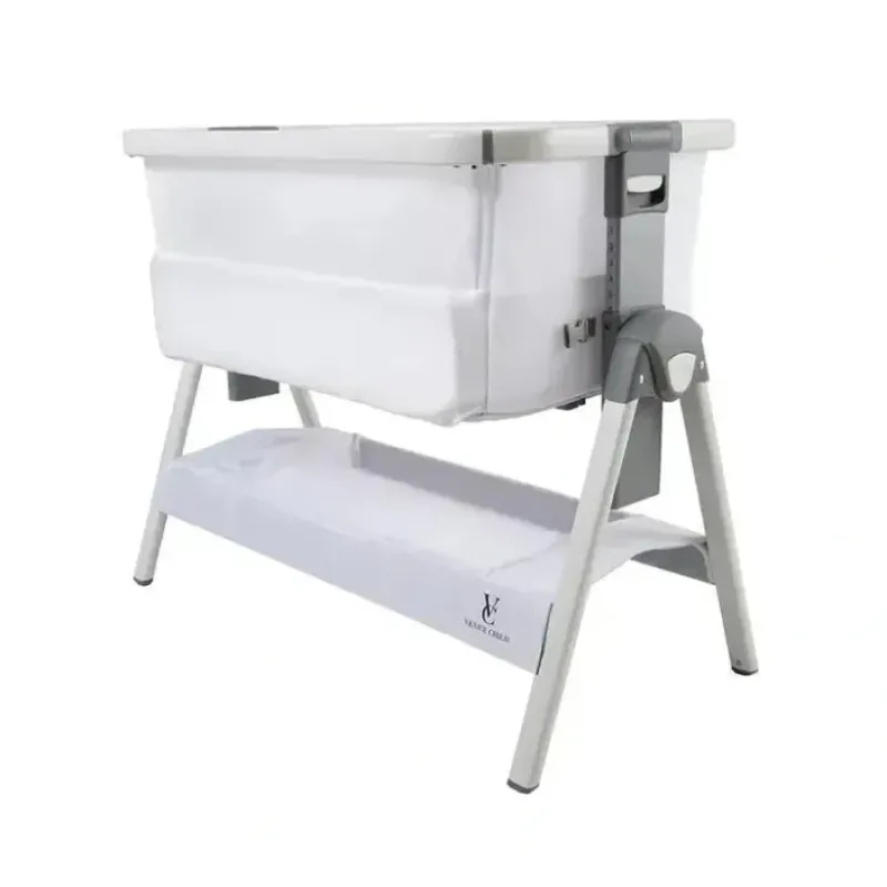 Venice Child - California Dreaming Bedside Crib Bassinet w/Travel Bag, White - cutbabycare.com | baby boutique & care hub* Shop