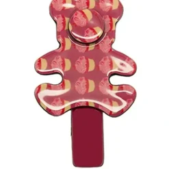 Via Dagnino Urban Spirit Acrylic Hair Clip, Fuchsia Cupcake Bear - cutbabycare.com | baby boutique & care hub* Cheap