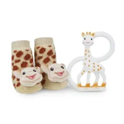Vulli - Sophie La Giraffe Waddle Rattle Socks Set - cutbabycare.com | baby boutique & care hub* Online