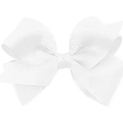 Wee Ones - Basic Grosgrain White Bow - cutbabycare.com | baby boutique & care hub* Best