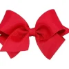 Wee Ones - Basic Small Grosgrain Bow, Red - cutbabycare.com | baby boutique & care hub* Store