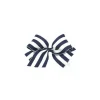 Wee Ones King Stripe Bow, Navy - cutbabycare.com | baby boutique & care hub* New