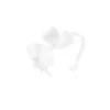 Wee Ones Medium Classic Grosgrain Bow On Matching Headband, White - cutbabycare.com | baby boutique & care hub* Cheap