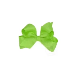 Wee Ones Mini Classic Grosgrain Hair Bow, Size 3.25 X 2 (7/8 Ribbon), Grasshopper - cutbabycare.com | baby boutique & care hub* Outlet