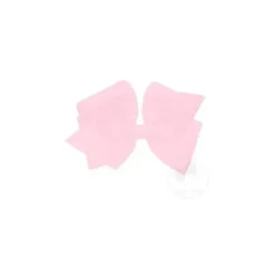 Wee Ones Mini King Classic Grosgrain Hair Bow, Size 5.25 X 3.5 (2 1/4 Ribbon), Light Pink - cutbabycare.com | baby boutique & care hub* Cheap