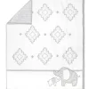 Wendy Bellissimo Hudson Elephant Reversible Quilt, Grey/White - cutbabycare.com | baby boutique & care hub* Cheap