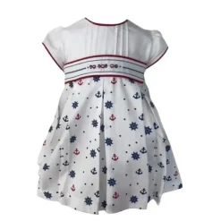 Will' Beth - Baby Girl Sailor Dress, 2 Pcs - cutbabycare.com | baby boutique & care hub* Best
