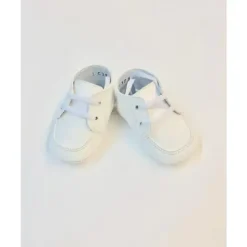 Will' Beth - Boys White Soft Sole Leather Shoes - cutbabycare.com | baby boutique & care hub* Best