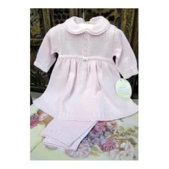 Will' Beth Baby Girl 2-Piece Knit Dress & Blanket Set, Pink - cutbabycare.com | baby boutique & care hub* Online