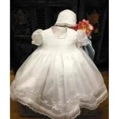 Will' beth 2Pc Christening Dress Set, White - cutbabycare.com | baby boutique & care hub* Cheap