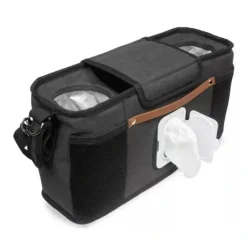 Wonderfold - Parent Console With 2 Insulated Cup Holders, Black - cutbabycare.com | baby boutique & care hub* Cheap