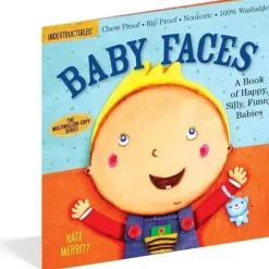 Workman Publishing Indestructibles Baby Faces Book - cutbabycare.com | baby boutique & care hub* Online