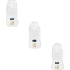 Nursing Feeding|3x Chicco Nursing Baby Micro 60ml Feeding Milk Bottle w/ Silicone Teat 0m+ Clear - cutbabycare.com | baby boutique & care hub