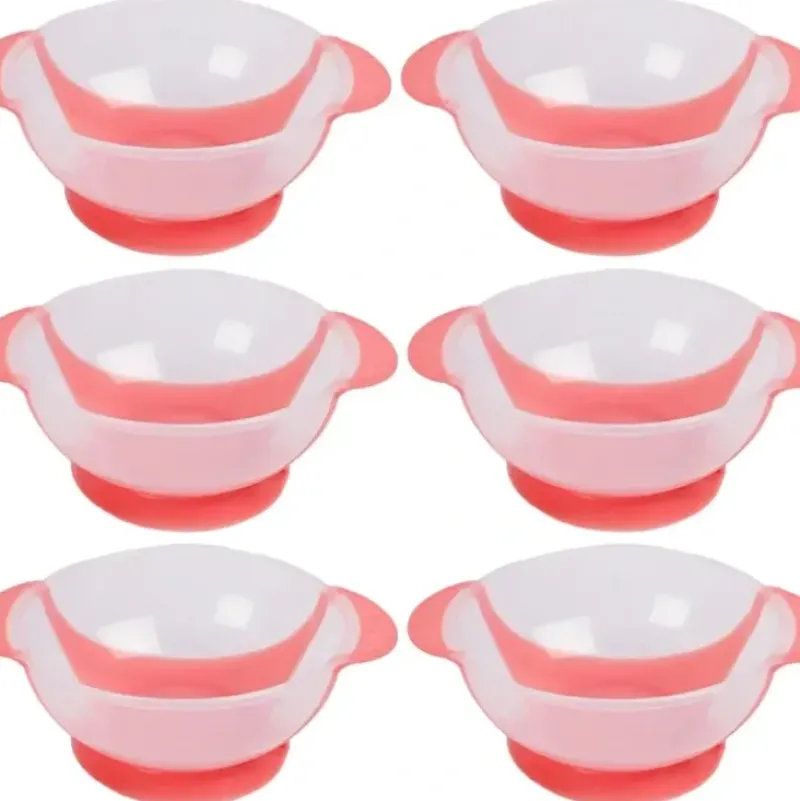 Shop All|6x Cuddle Bug Baby/Toddler Feeding Suction Training Bowl Set 13x9cm Blue/Pink - cutbabycare.com | baby boutique & care hub