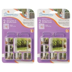 Shop All|4x dreambaby Baby Protection Breezz-Latch Sliding Door/Window Lock/Latch - cutbabycare.com | baby boutique & care hub