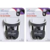 Stroller|2x dreambaby Drink/Bottle/Sippy Cup Holder w/ Clamp For Stroller/Pram Grey/White - cutbabycare.com | baby boutique & care hub