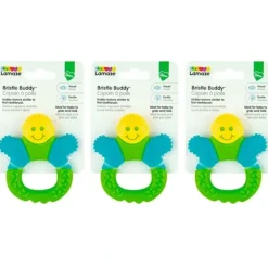 Shop All|3x Lamaze Bristle Buddies Kids/Toddler/Baby Gum/Bite Chewing Toy 0m+ Assort 9cm - cutbabycare.com | baby boutique & care hub