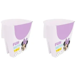 Bath Potty|2x Minnie Mouse Plastic Shampoo Rinser Kids Shower Bathing Cup w/ Handle Purple - cutbabycare.com | baby boutique & care hub