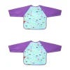 Shop All|2x Nuby Cover All Waterproof Longsleeve Baby Food Spill Bib 12m+ Assorted - cutbabycare.com | baby boutique & care hub