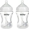 Health Safety|2x Nuby Tritan Baby Anti-Colic Clear Drinking Bottle w/ 360 Weighted Straw 270ml - cutbabycare.com | baby boutique & care hub