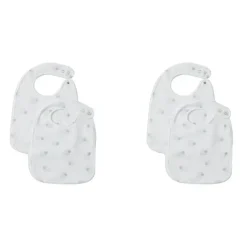 Shop All|2x 2pc Jiggle & Giggle In the Meadow Muslin Bib Set Baby/Infant Drooling/Feeding - cutbabycare.com | baby boutique & care hub