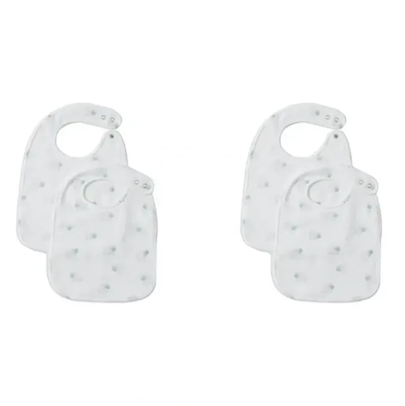 Shop All|2x 2pc Jiggle & Giggle In the Meadow Muslin Bib Set Baby/Infant Drooling/Feeding - cutbabycare.com | baby boutique & care hub