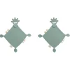 Shop All|2x Playground Baby Silicone/Cotton Comfort Teether Blanket/Teething 4m+ Sage - cutbabycare.com | baby boutique & care hub